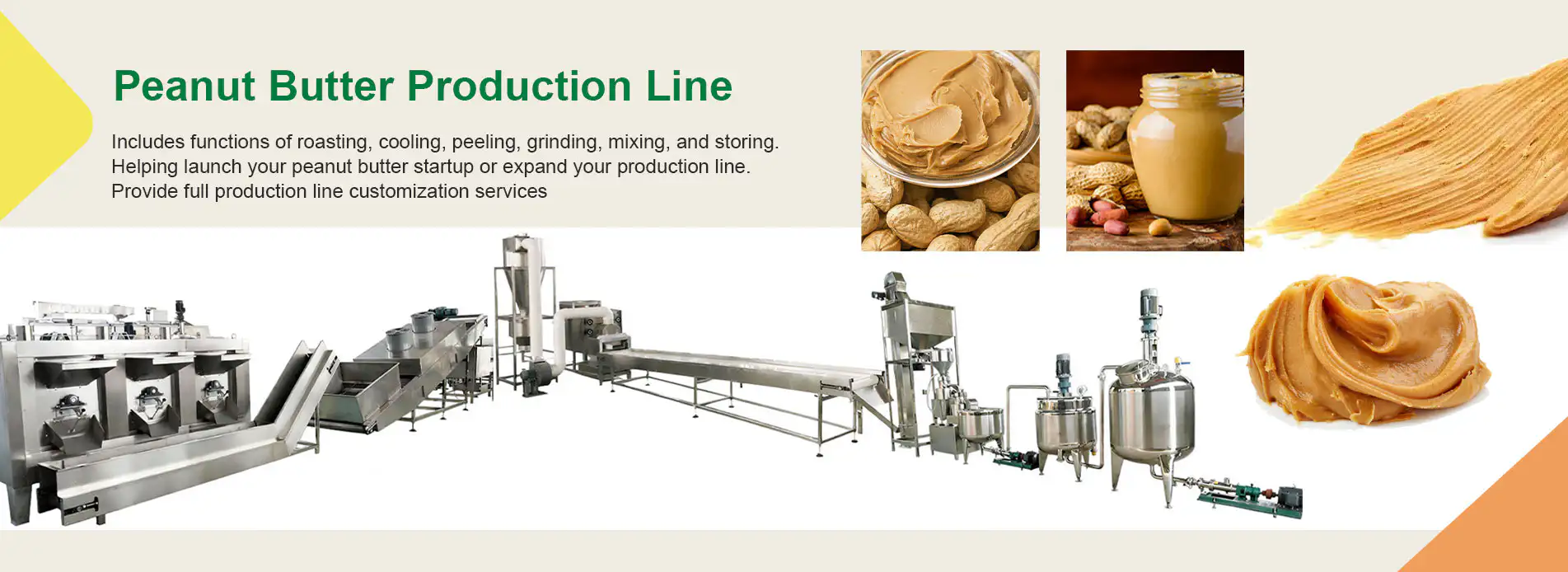 utomatic-peanut-butter-production-line