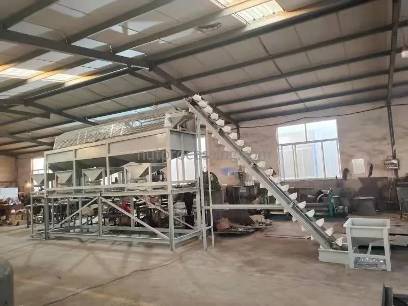 Almond Shelling Production Line