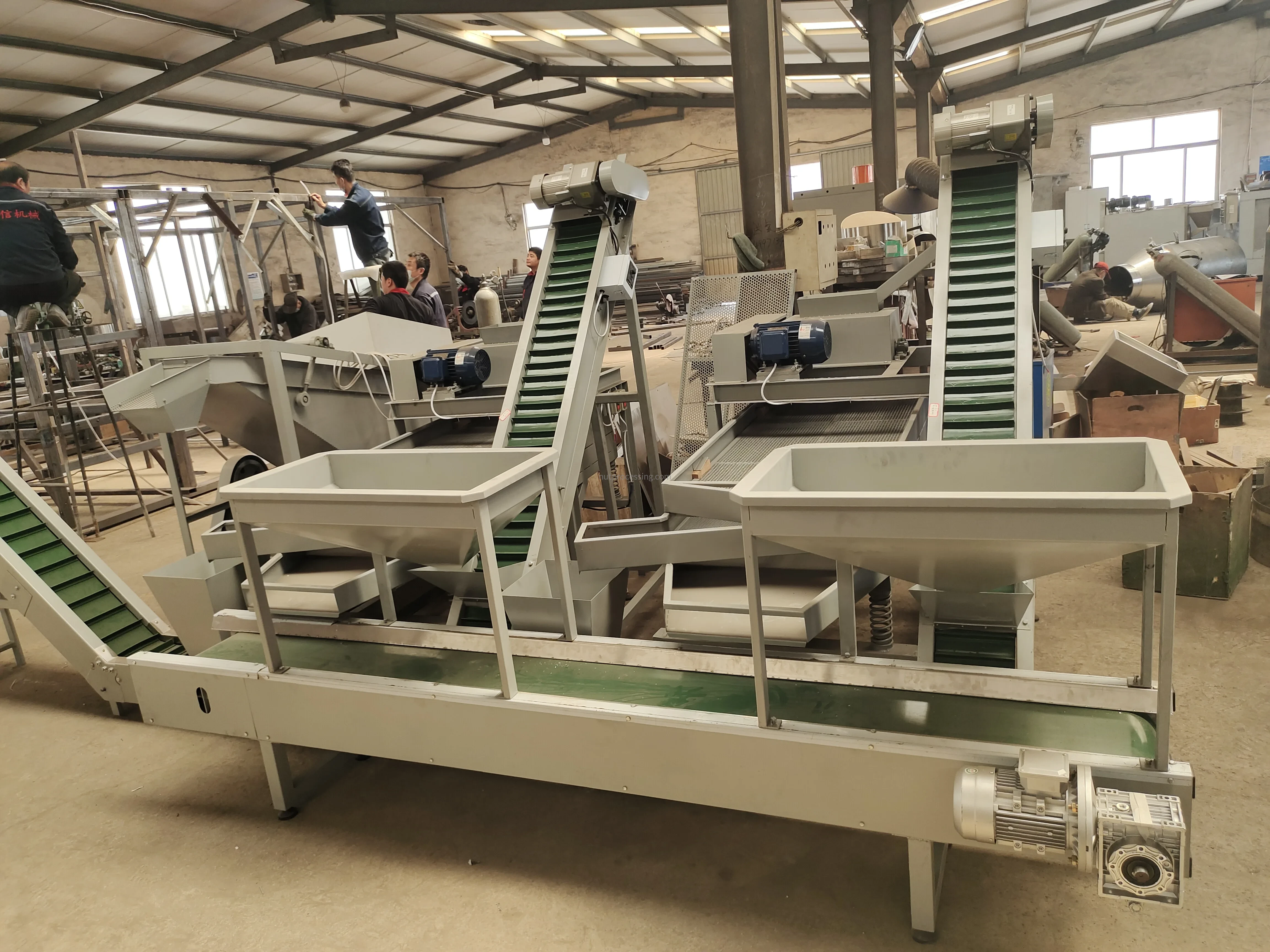 Almond Shelling Production Line