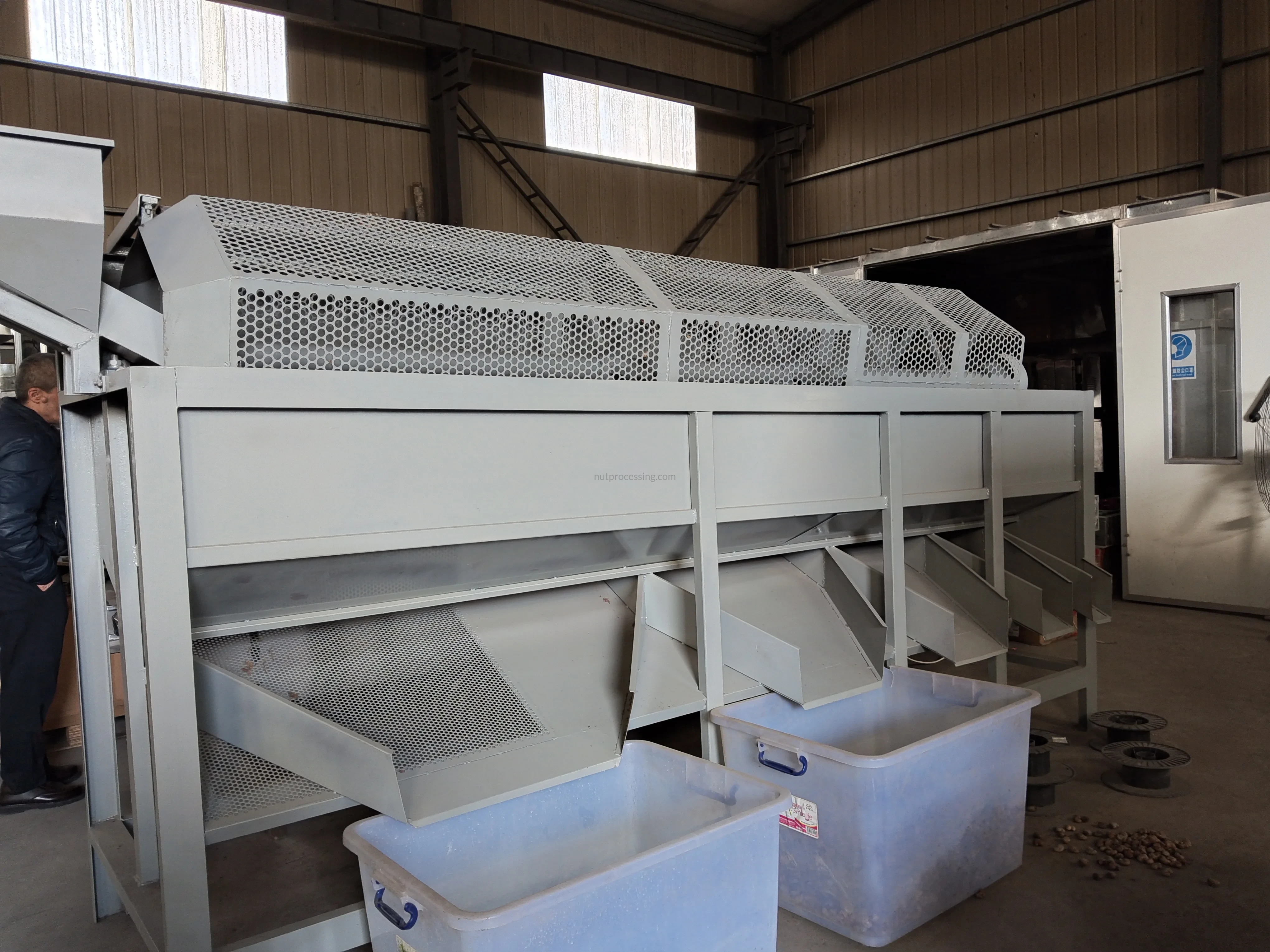 Almond Shelling Production Line