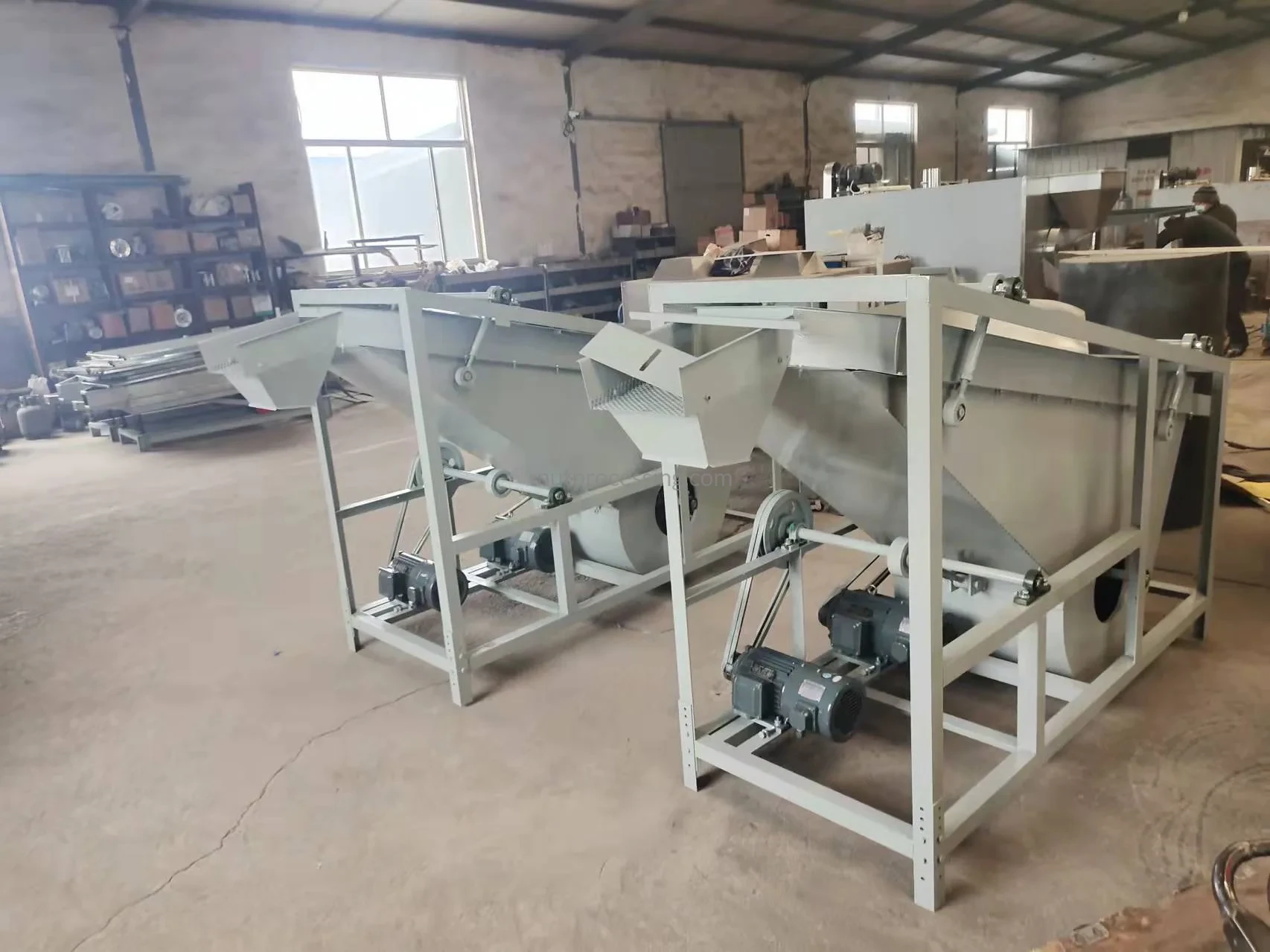 Almond Shelling Production Line