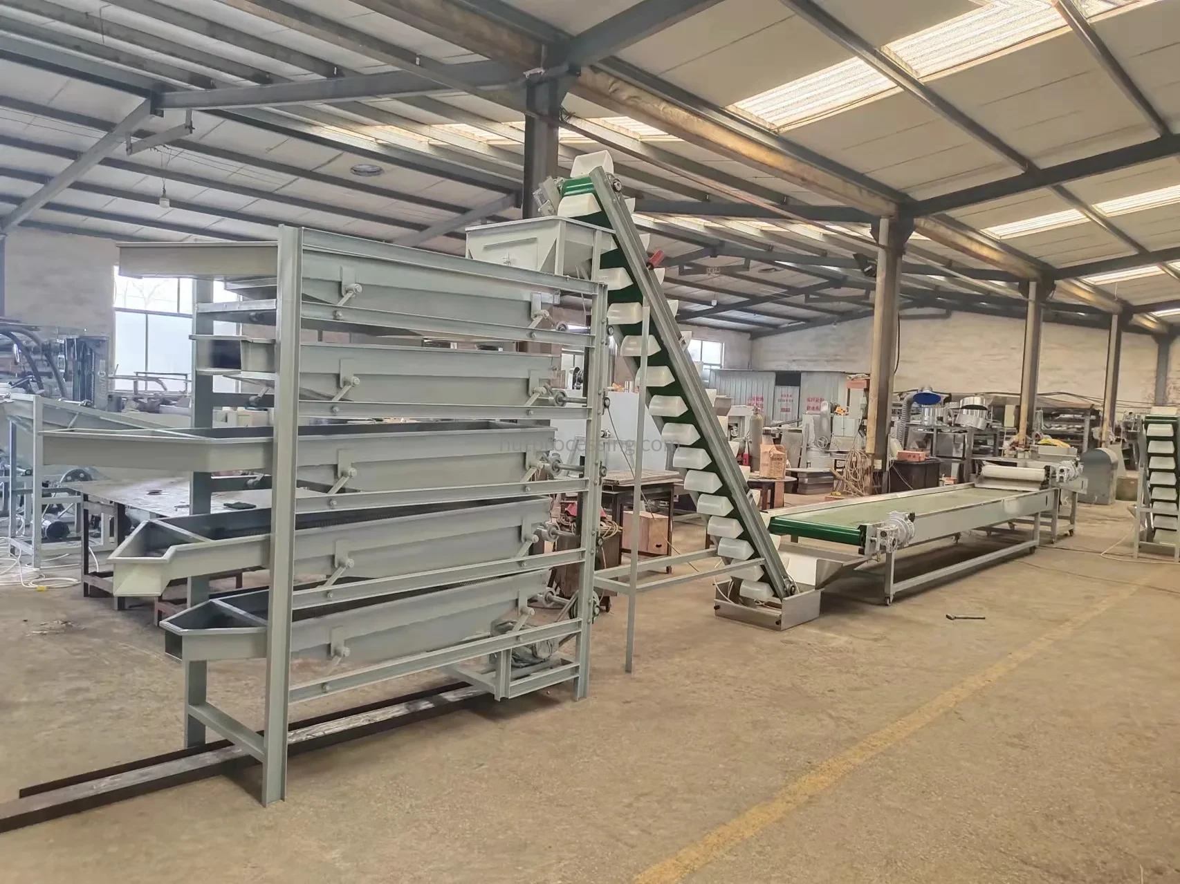 Almond Shelling Production Line